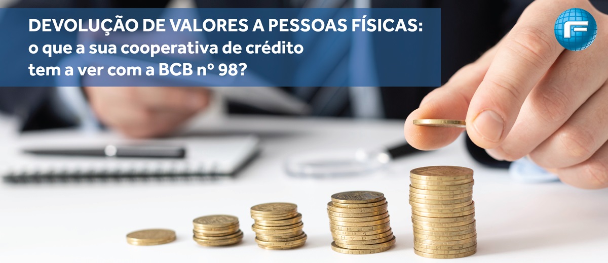 Devolução de valores a pessoas físicas: o que a sua cooperativa de crédito tem a ver com a BCB nº 98?